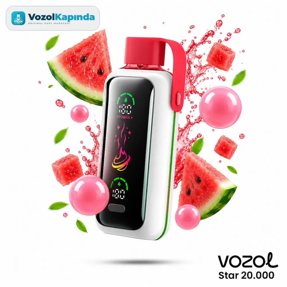 Vozol Star 20000 Watermelon Bubble Gum