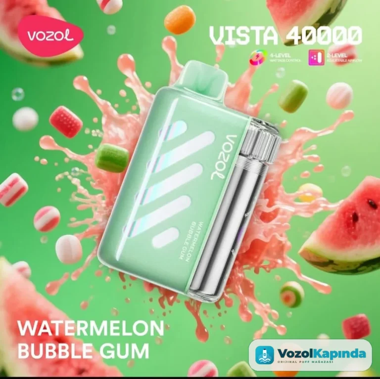 Vozol Vista 40000 Watermelon Bubble Gum