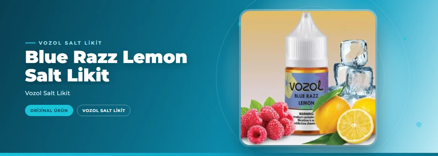 Blue Razz Lemon Salt Likit