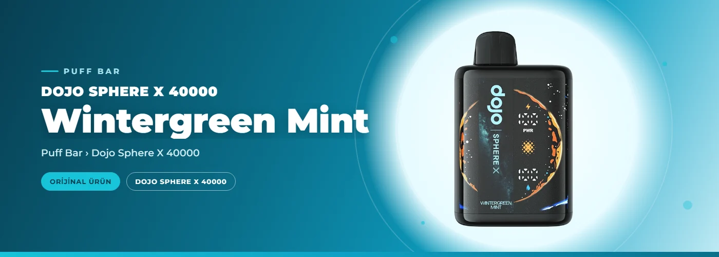 Dojo Sphere X 40000 Wintergreen Mint