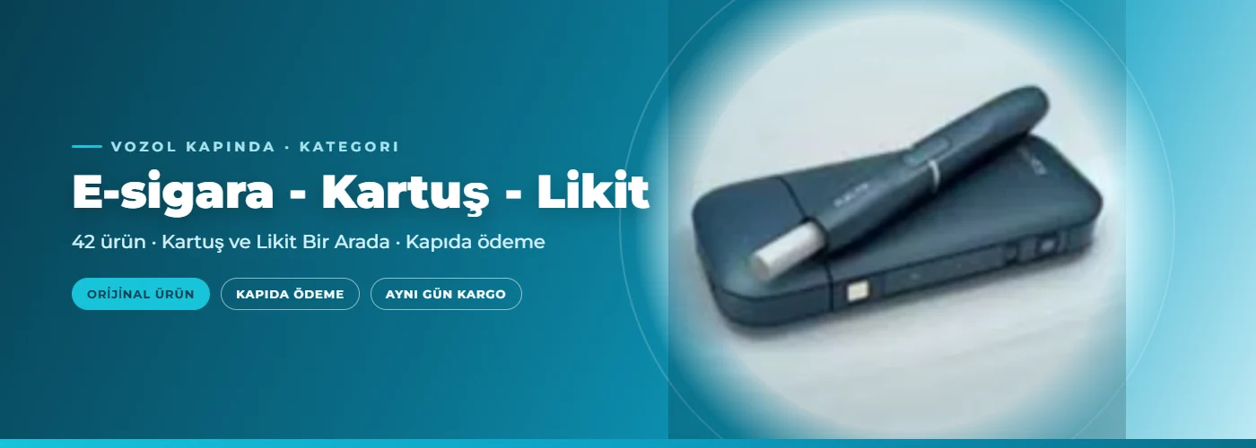 E-sigara - Kartuş - Likit