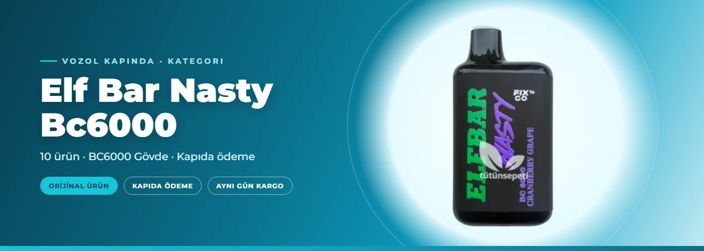 Elf Bar Nasty Bc6000