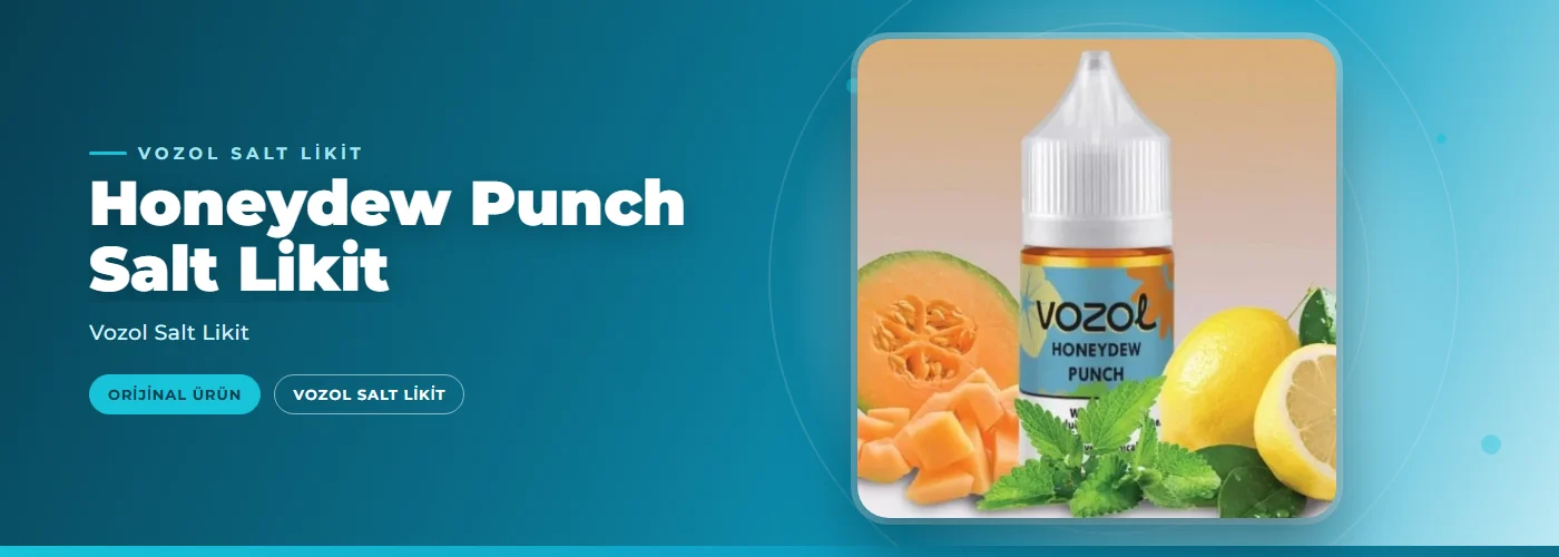 Honeydew Punch Salt Likit