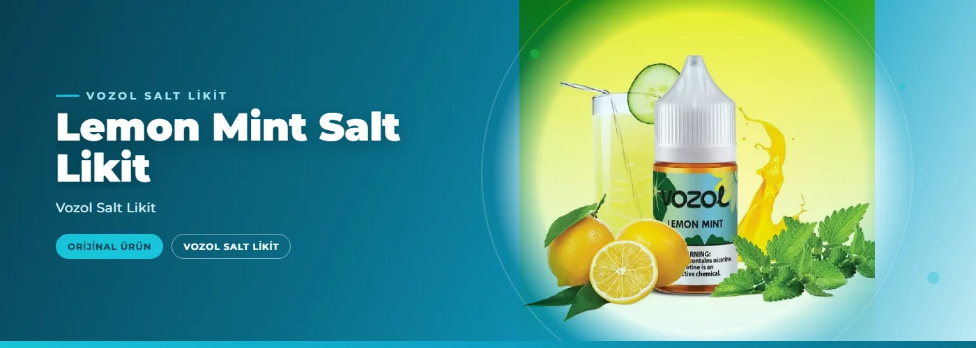 Lemon Mint Salt Likit