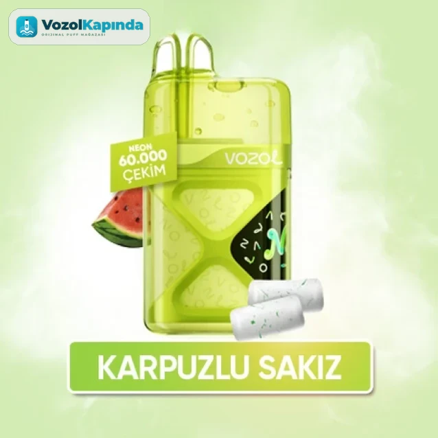 Vozol Neon 60000 Watermelon Gum