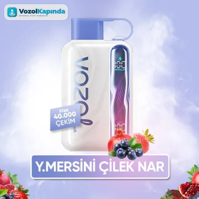 Vozol Star 40000 Blueberry Strawberry Pomegranate