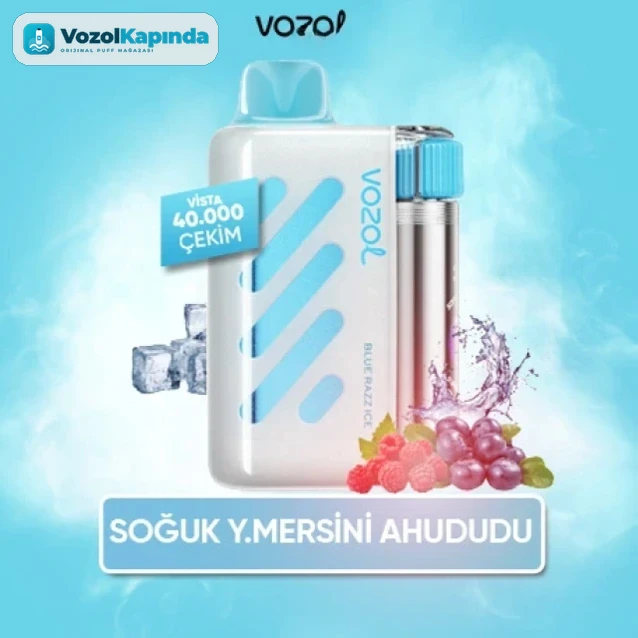 Vozol Vista 40000 Blue Razz Ice