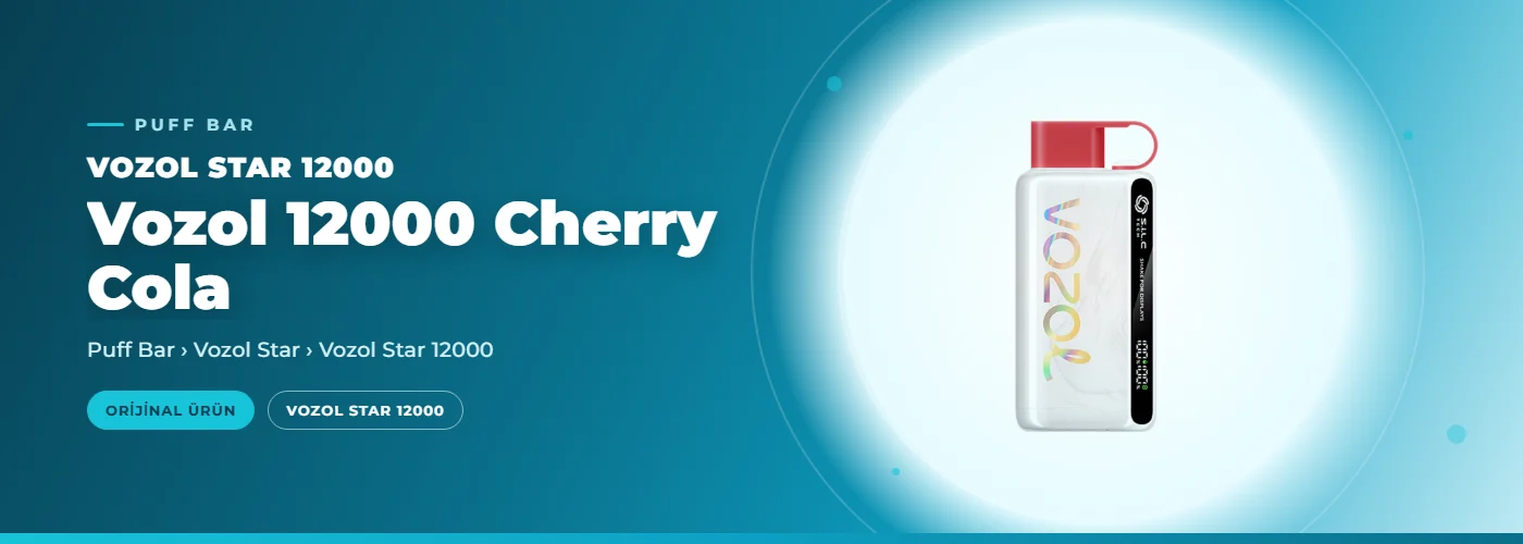 Vozol 12000 Cherry Cola