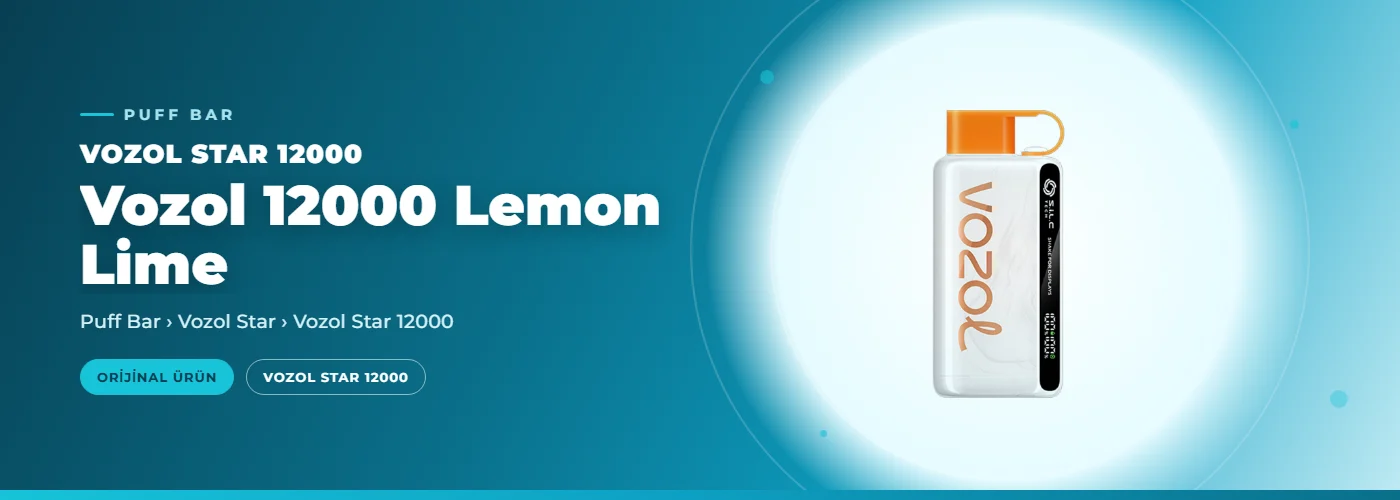 Vozol 12000 Lemon Lime