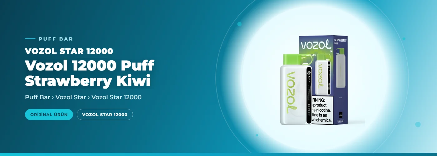 Vozol 12000 Puff Strawberry Kiwi