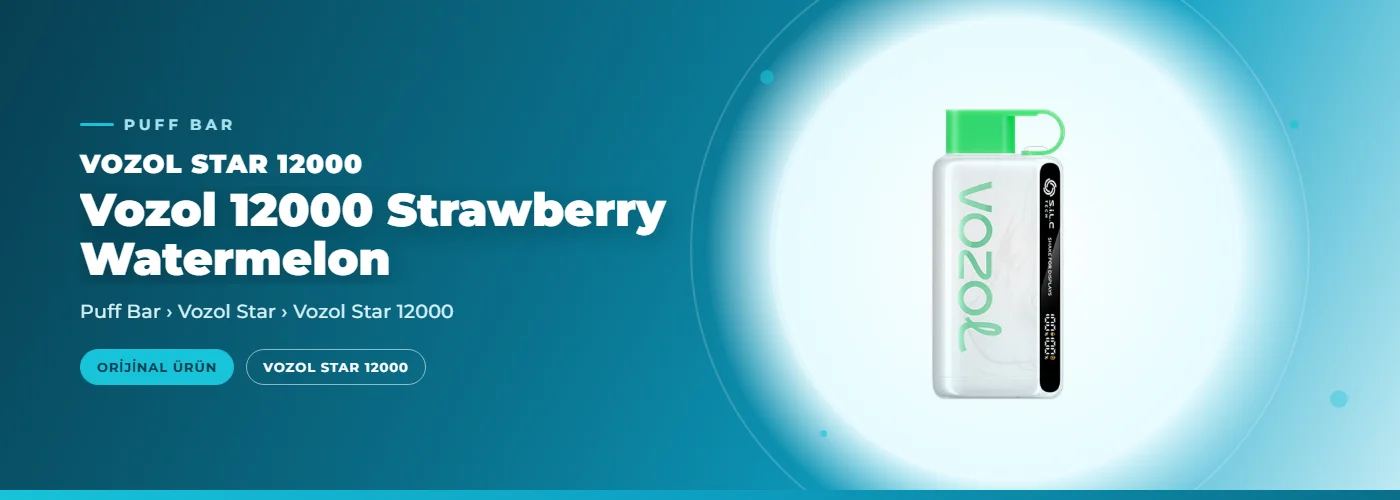 Vozol 12000 Strawberry Watermelon