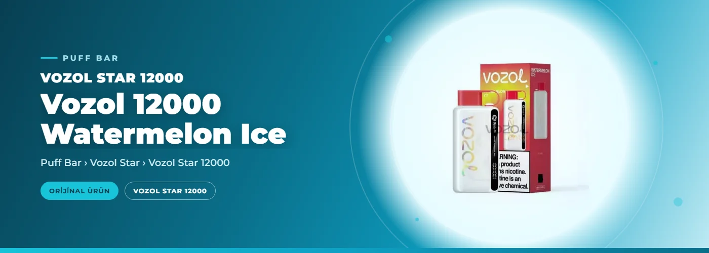 Vozol 12000 Watermelon Ice