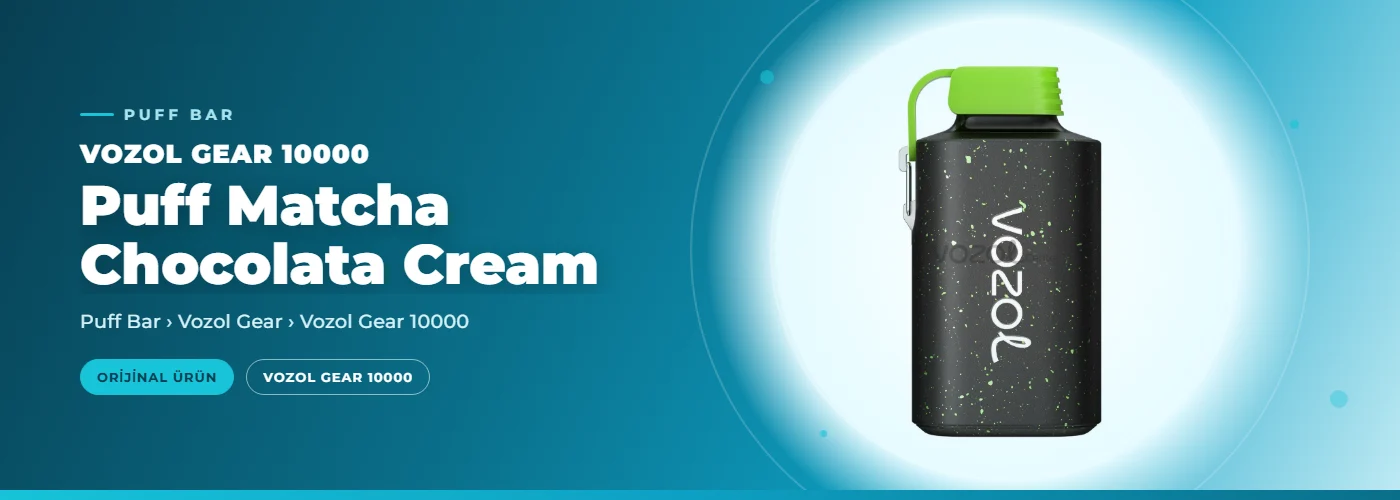 Vozol Gear 10000 Puff Matcha Chocolata Cream