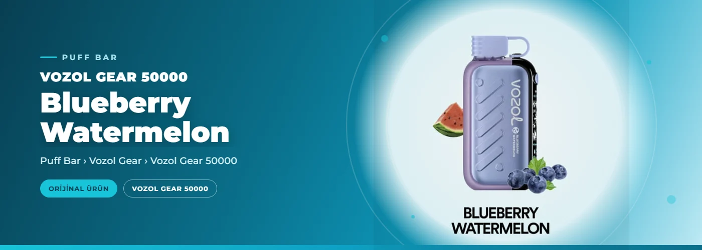 Vozol Gear 50000 Blueberry Watermelon
