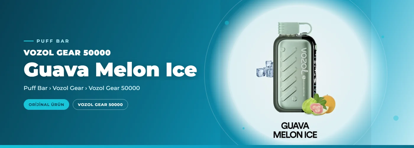Vozol Gear 50000 Guava Melon Ice