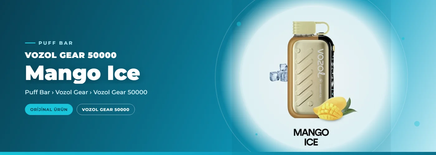 Vozol Gear 50000 Mango Ice