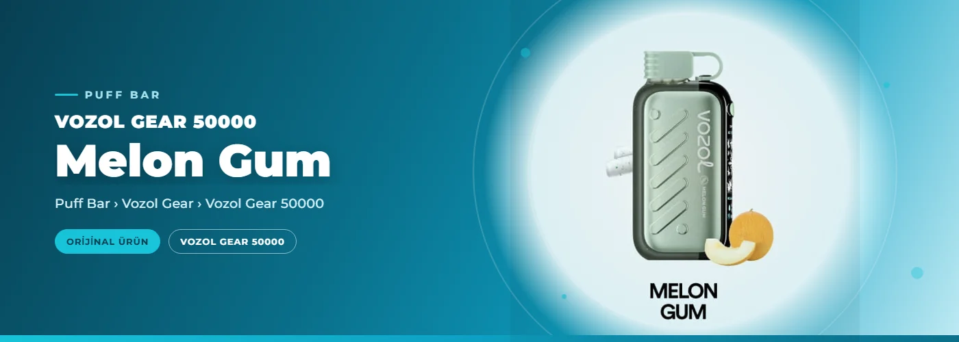 Vozol Gear 50000 Melon Gum
