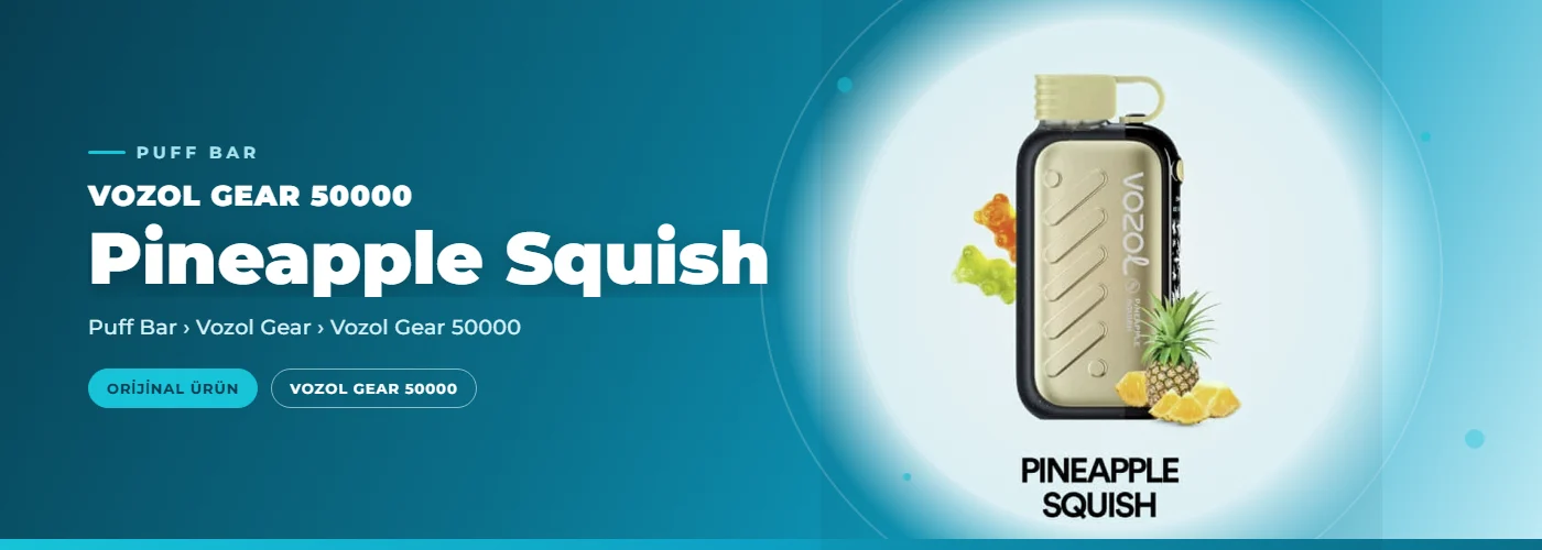 Vozol Gear 50000 Pineapple Squish