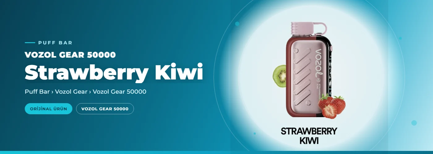 Vozol Gear 50000 Strawberry Kiwi