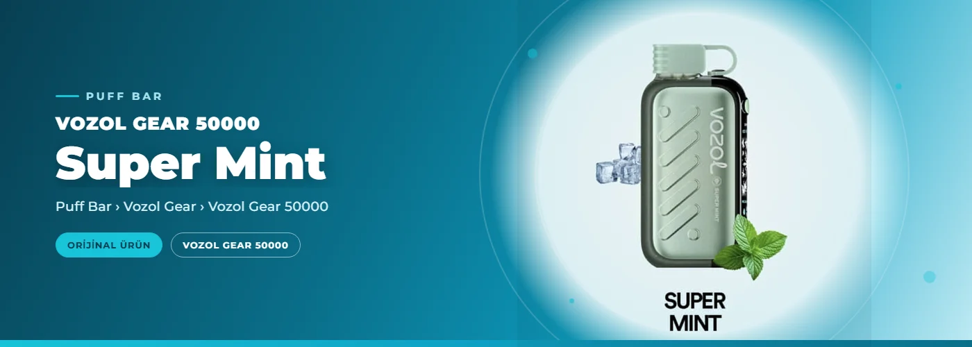 Vozol Gear 50000 Super Mint