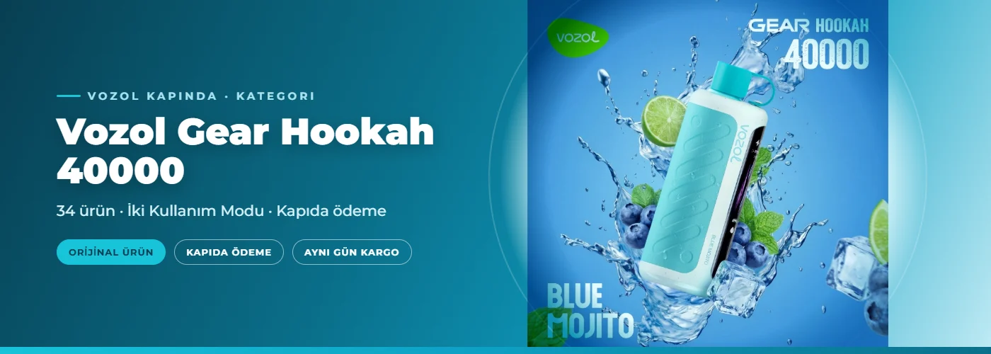 Vozol Gear Hookah 40000
