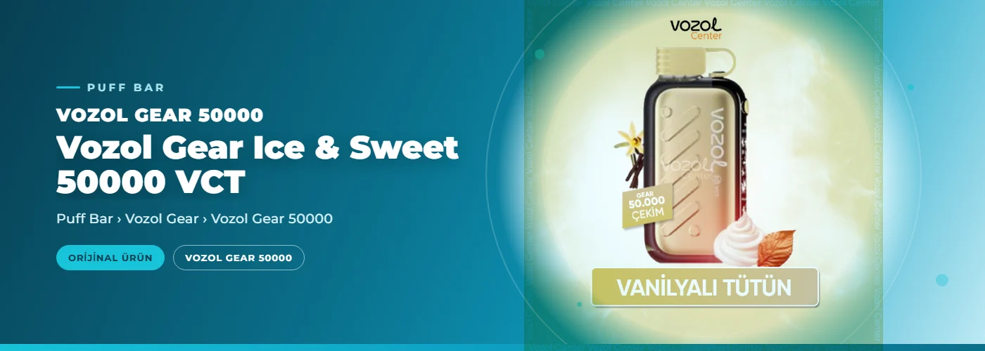 Vozol Gear Ice & Sweet 50000 VCT