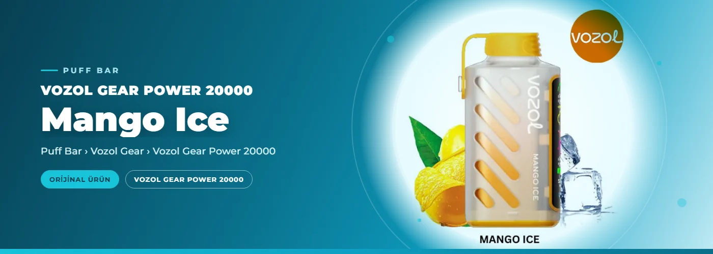 Vozol Gear Power 20000 Mango Ice