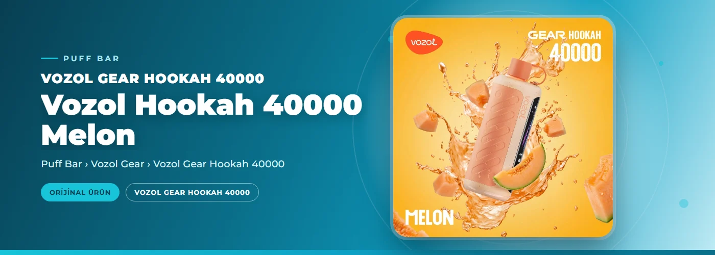 Vozol Hookah 40000 Melon