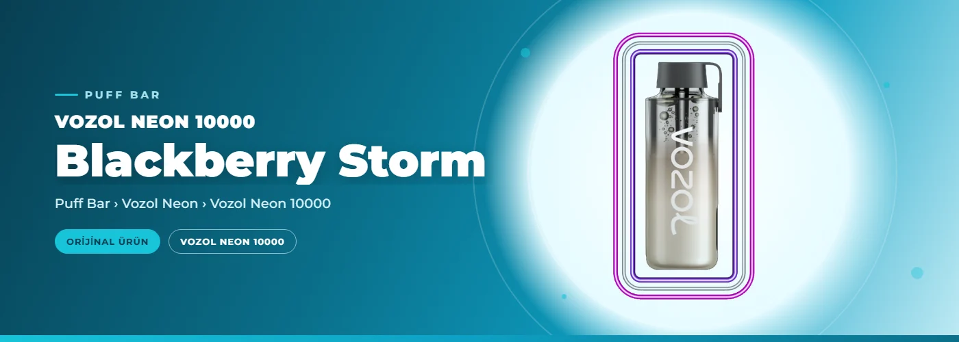 Vozol Neon 10000 Blackberry Storm