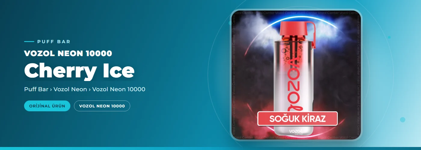 Vozol Neon 10000 Cherry Ice