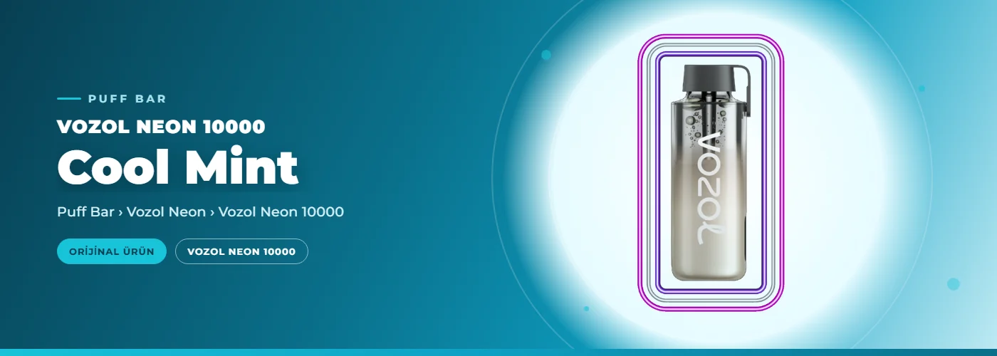 Vozol Neon 10000 Cool Mint