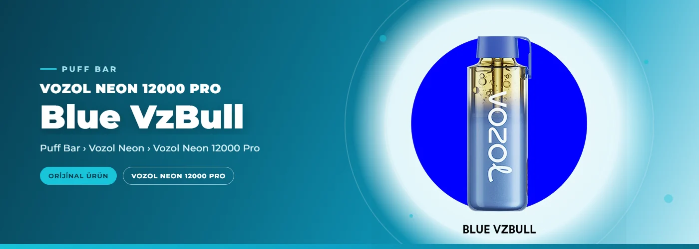 Vozol Neon 12000 Pro Blue VzBull