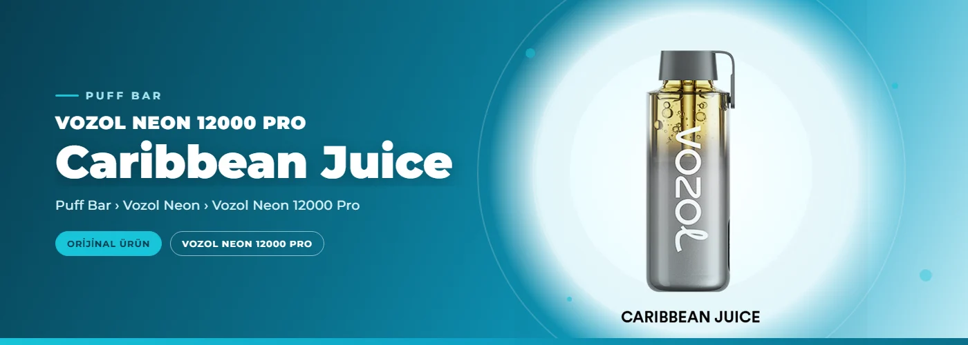 Vozol Neon 12000 Pro Caribbean Juice