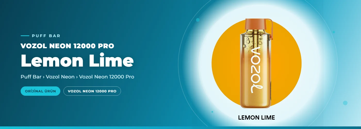 Vozol Neon 12000 Pro Lemon Lime