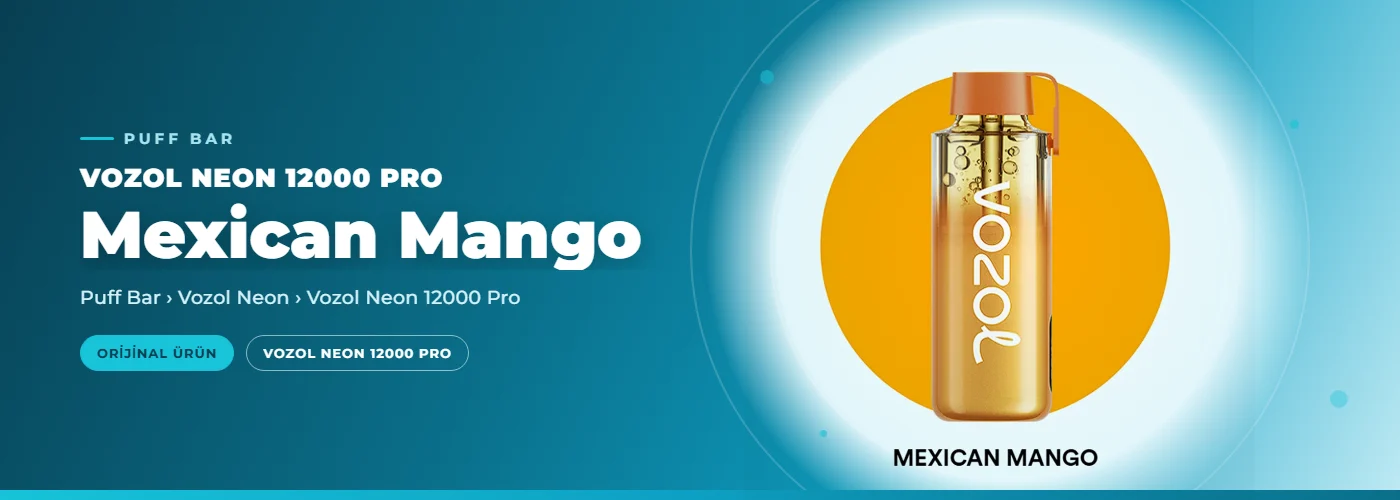 Vozol Neon 12000 Pro Mexican Mango