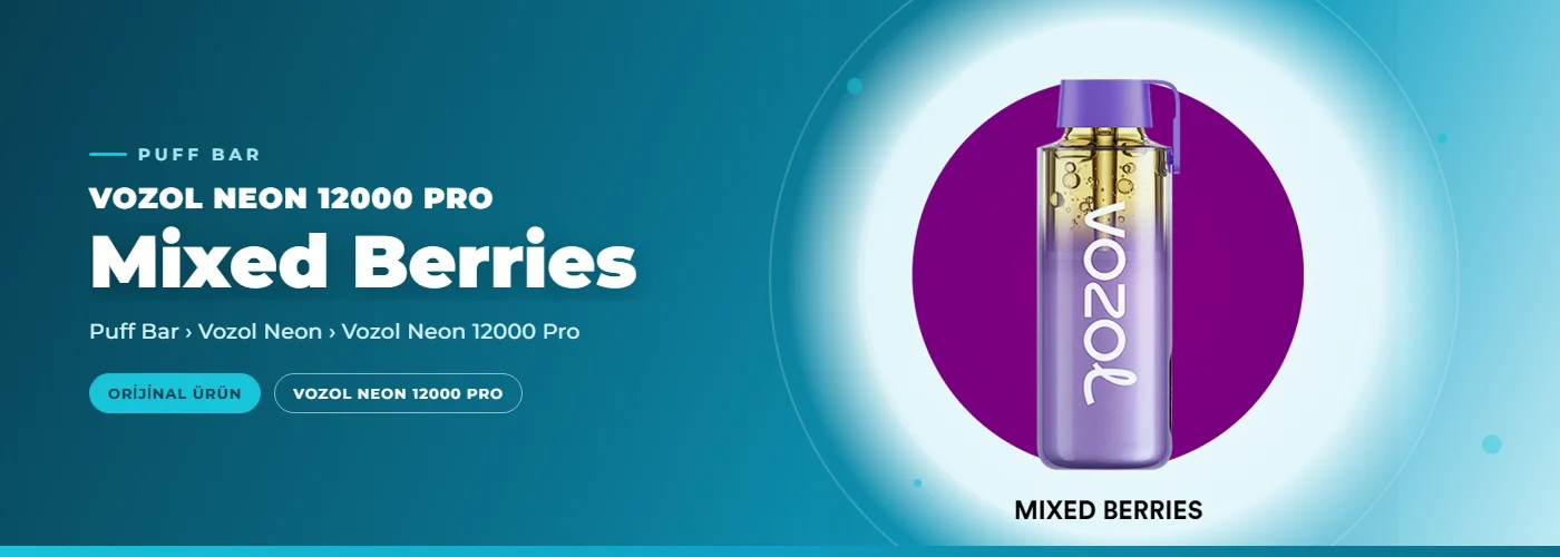 Vozol Neon 12000 Pro Mixed Berries