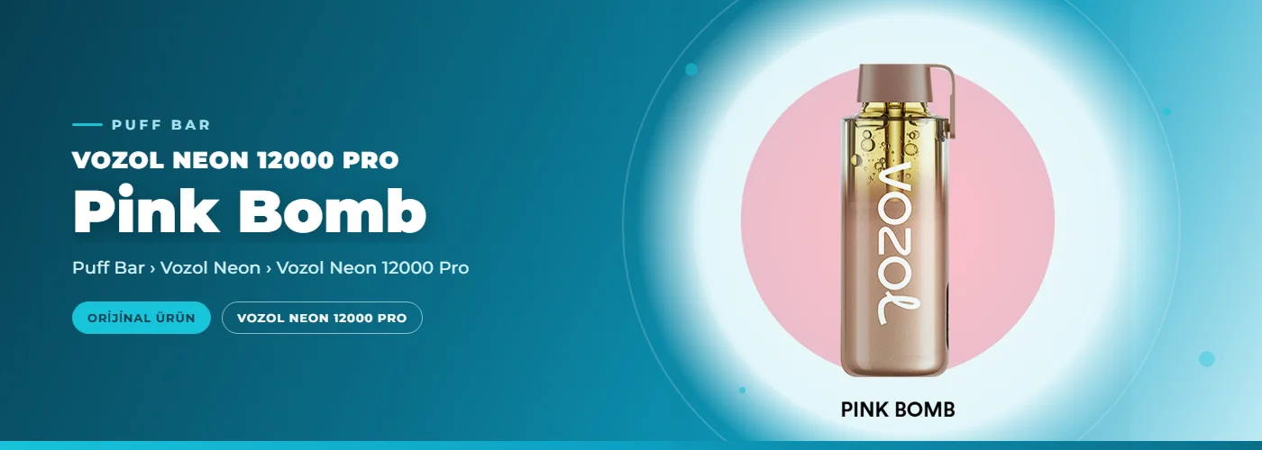 Vozol Neon 12000 Pro Pink Bomb