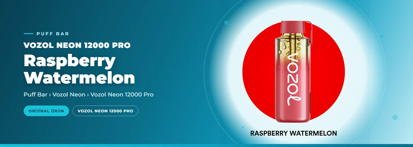 Vozol Neon 12000 Pro Raspberry Watermelon