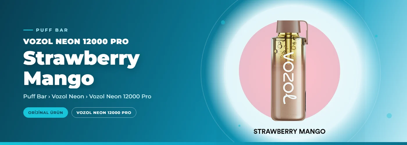 Vozol Neon 12000 Pro Strawberry Mango