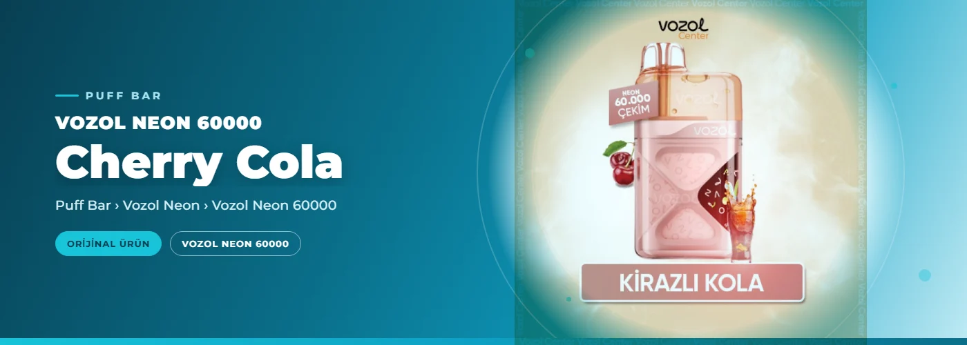 Vozol Neon 60000 Cherry Cola