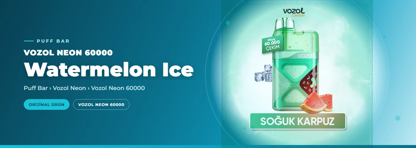 Vozol Neon 60000 Watermelon Ice