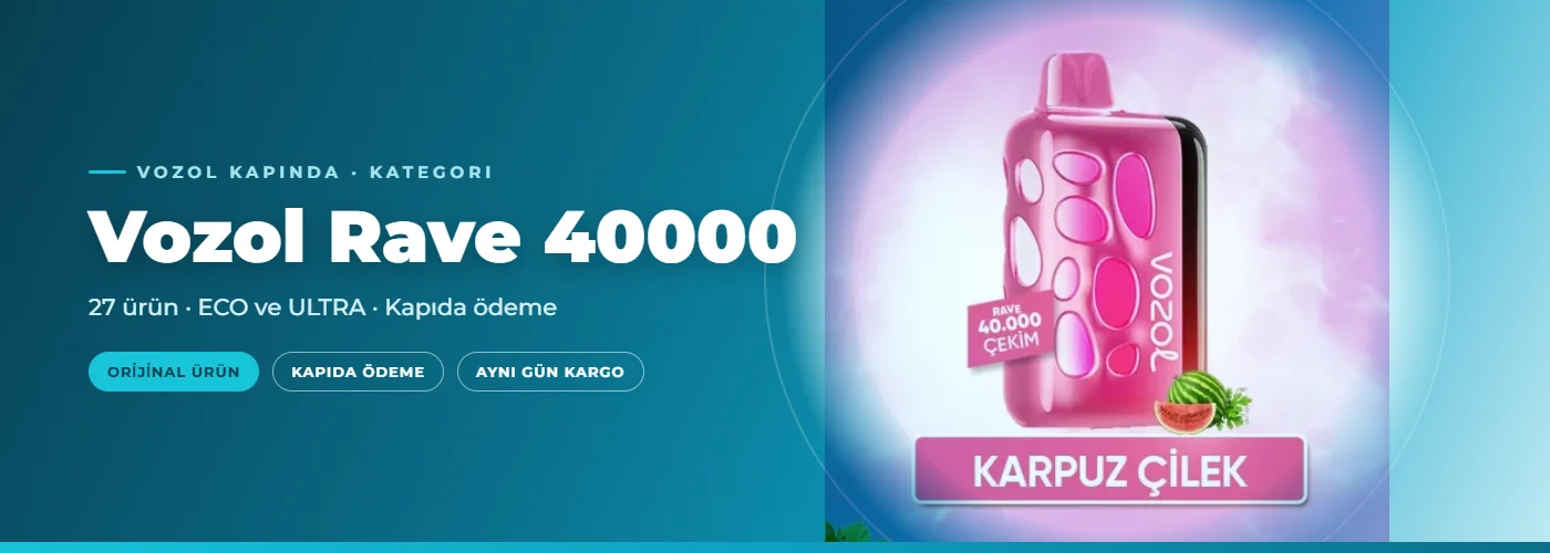 Vozol Rave 40000