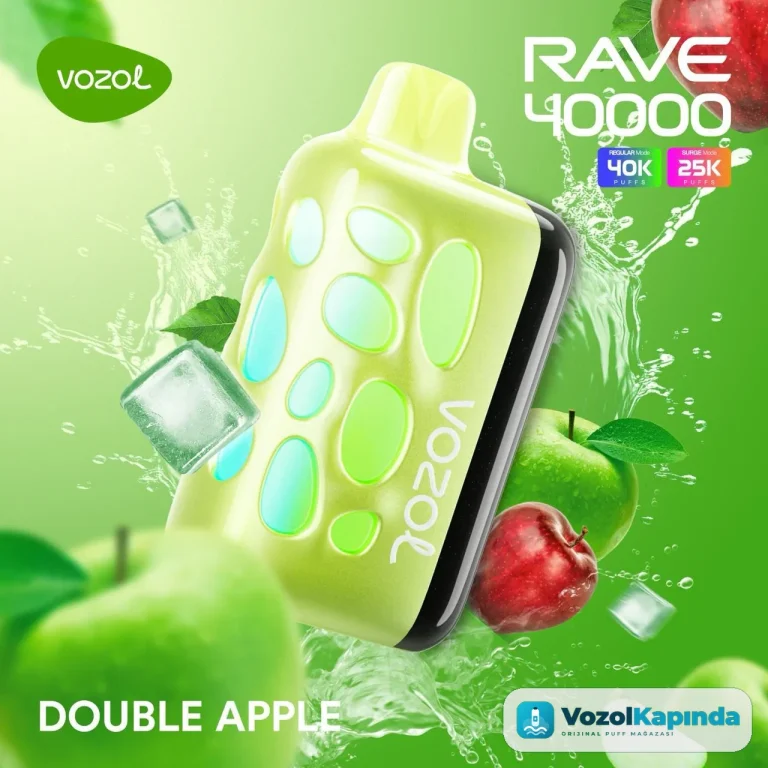 Vozol Rave 40000 Double Apple