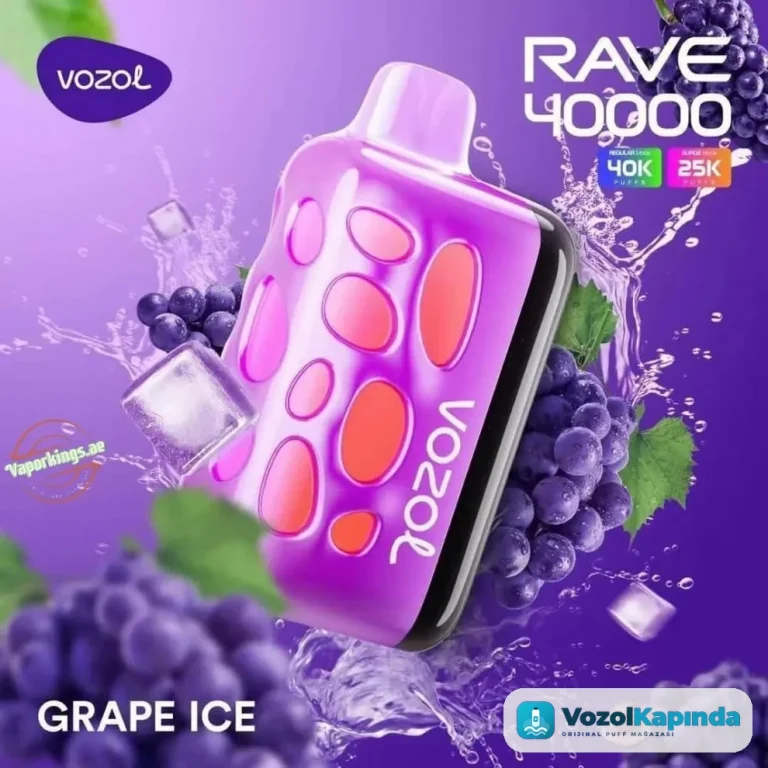 Vozol Rave 40000 Grape Ice