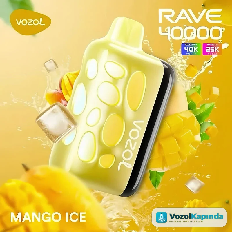 Vozol Rave 40000 Mango Ice