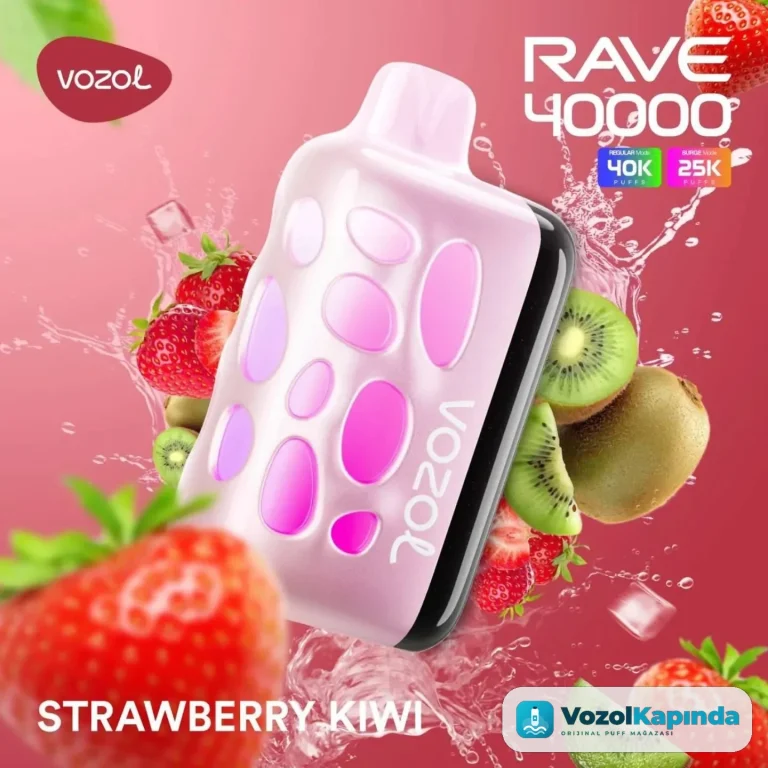 Vozol Rave 40000 Strawberry Kiwi