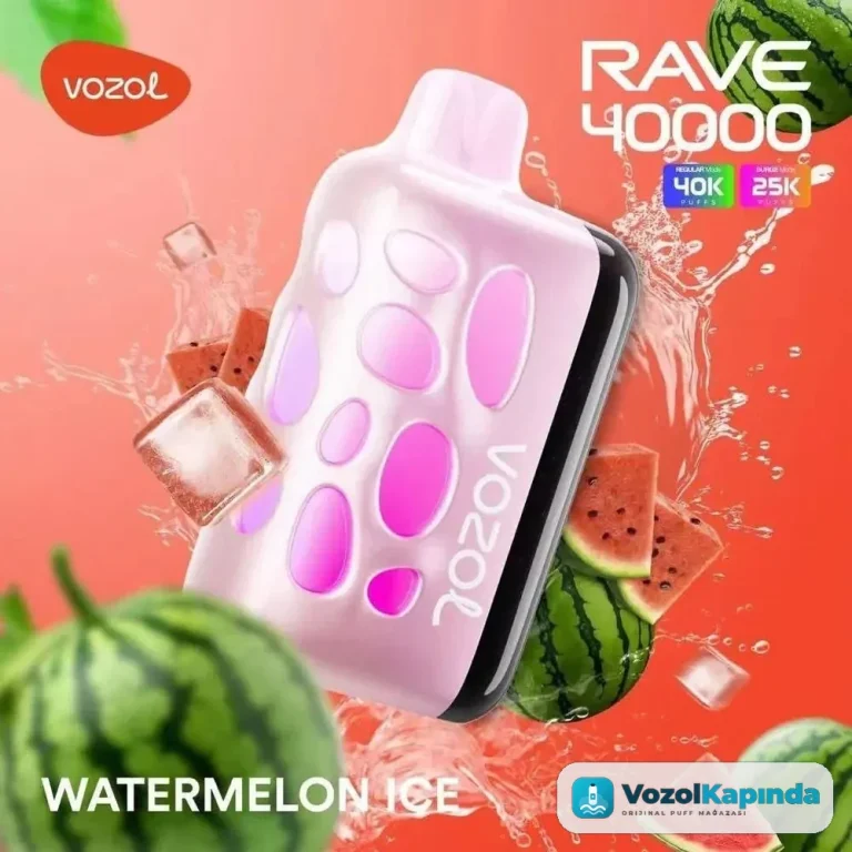 Vozol Rave 40000 Watermelon Ice