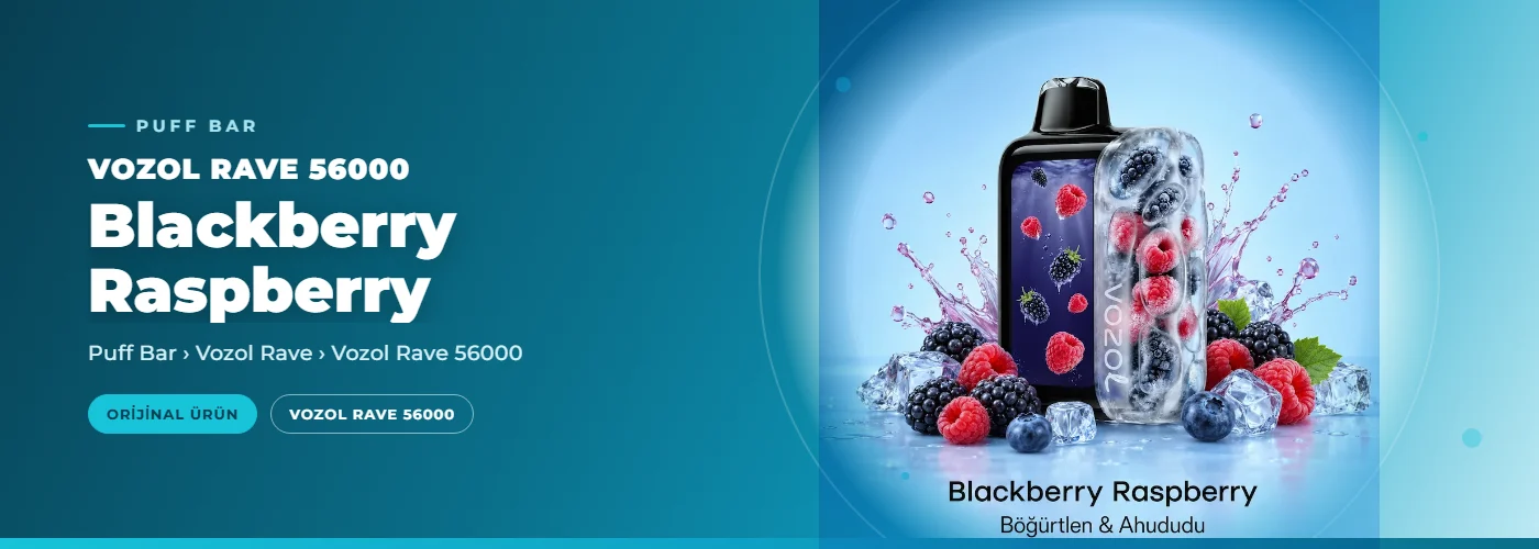 Vozol Rave 56000 Blackberry Raspberry