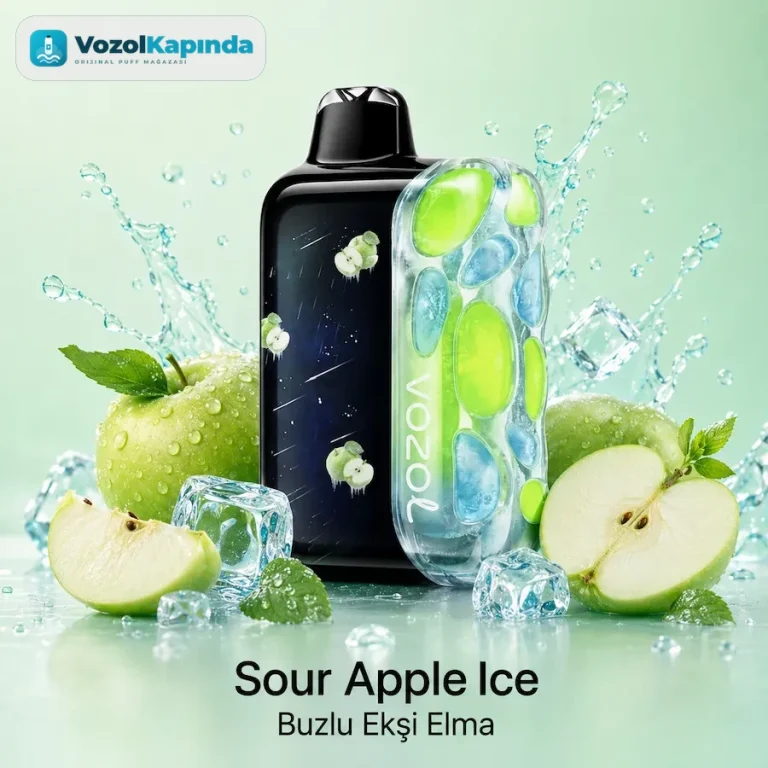 Vozol Rave 56000 Sour Apple Ice
