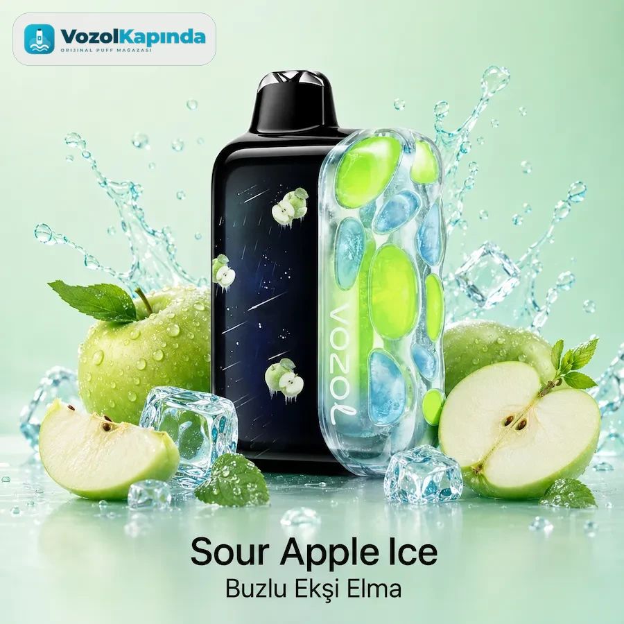 Vozol Rave 56000 Sour Apple Ice